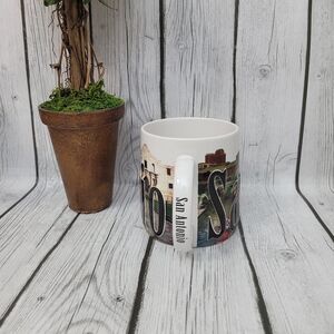 2011 Americanware San Antonio 3-D Lettering Mug, 20 oz